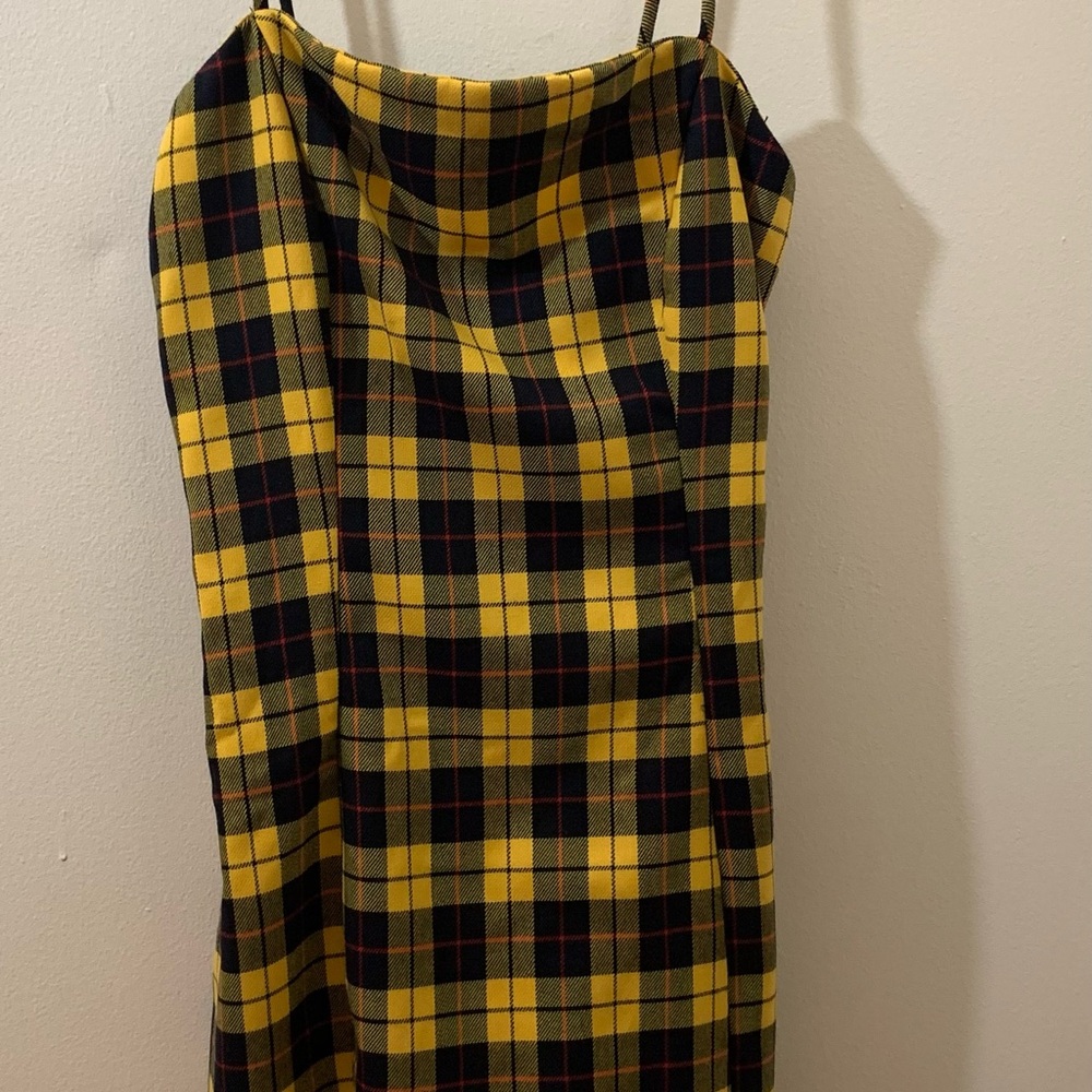 Women’s/Juniors Luna Chic Plaid Dress Size Medium NWT